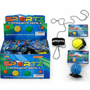 Boomerang Trainer  Ball with Elastic - Assorted Designs