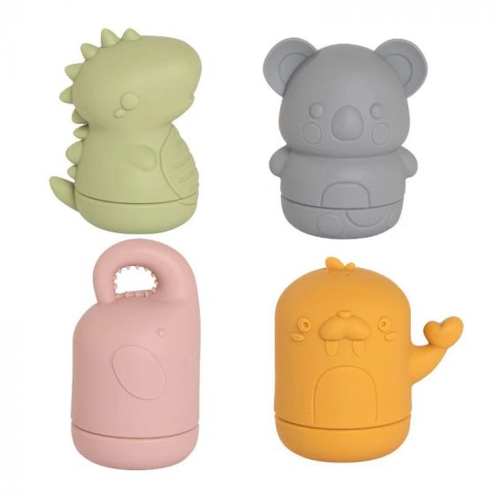 All4Ella | Squeezy Silicone Bath Toys - Animals