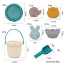 Toyslink | Silicone Beach Bucket Playset