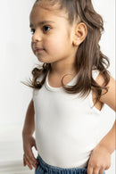 Cracked Soda | Stella Ribbed Tank - White