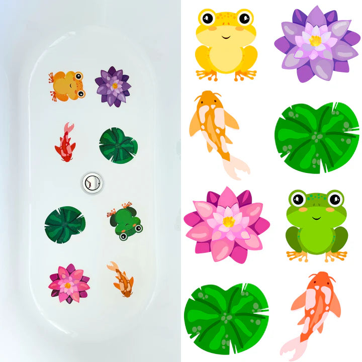 Zazi | Slip-Safe-Bath Spots - Garden Pond