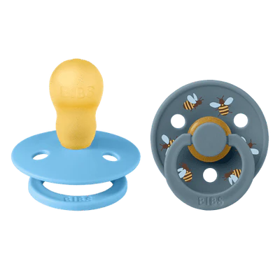 BIBS | Pacifier Studio Colour Bumblebee-Breeze Petrol