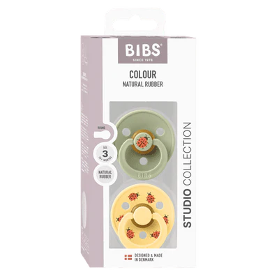 BIBS | Pacifier Studio Ladybug -Sage Mix
