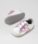 Bobux | SU Blaze Girls Shoe - White/Pink Metallic