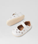 Bobux | SU Heather Girls White Shoe