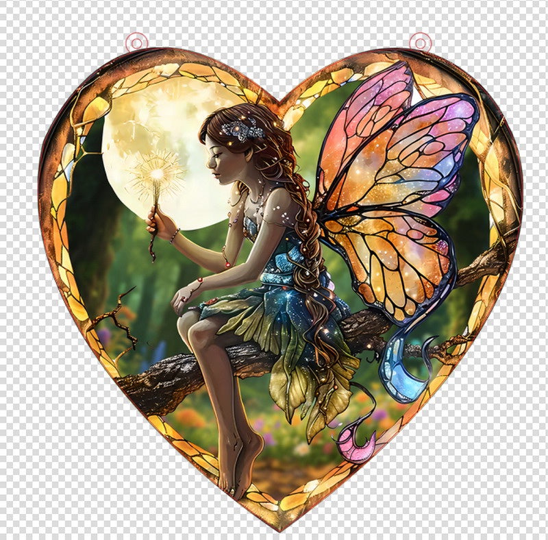 Suncatcher Heart Fairy