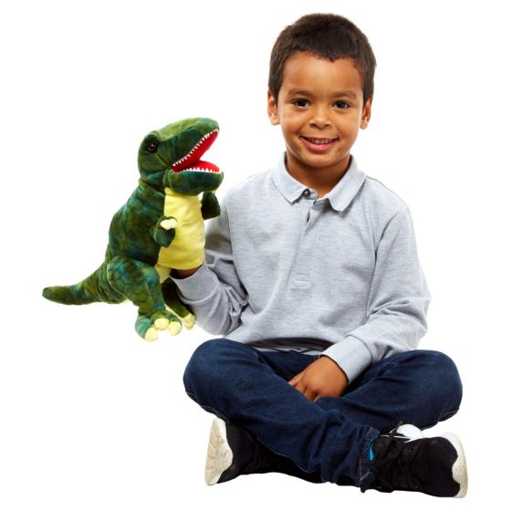 Baby Dino Puppet - Baby T-Rex (Green)
