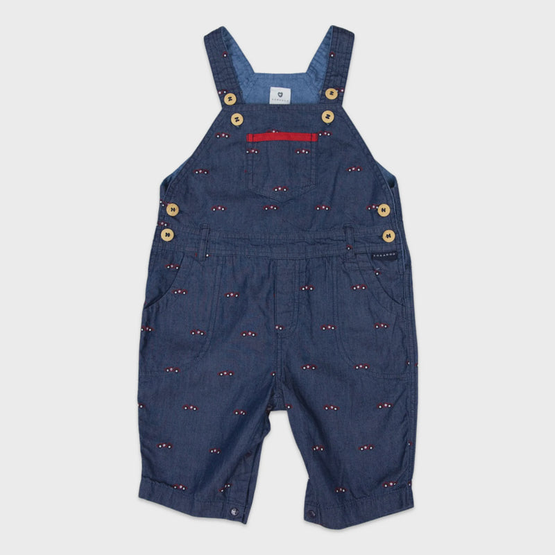 Korango  | Dark Chambray Race Car Overalls