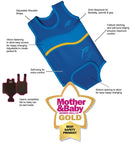 Konfidence baby warma wetsuit - Nautical Blue