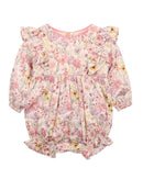 Bebe  Girls Thea Print Romper