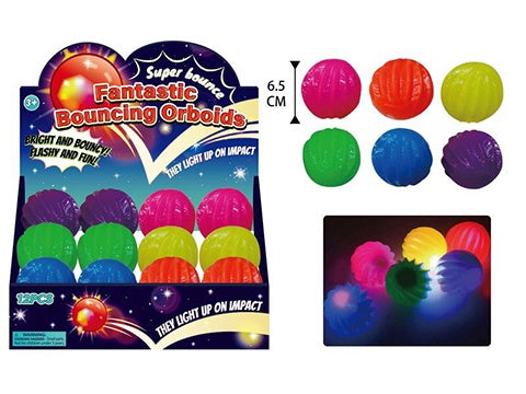 Flashing Bouncing Orboid 65mm - Assorted