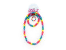 Rainbow Bangle & Necklace Ring set