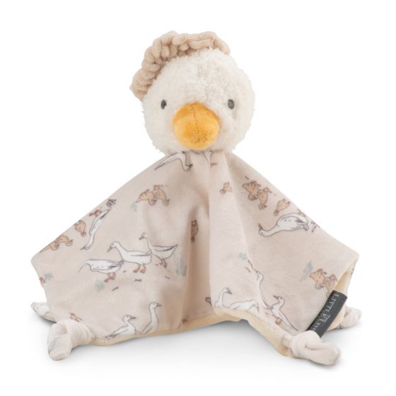 Little Linen Comforter - Fuzzy Duck