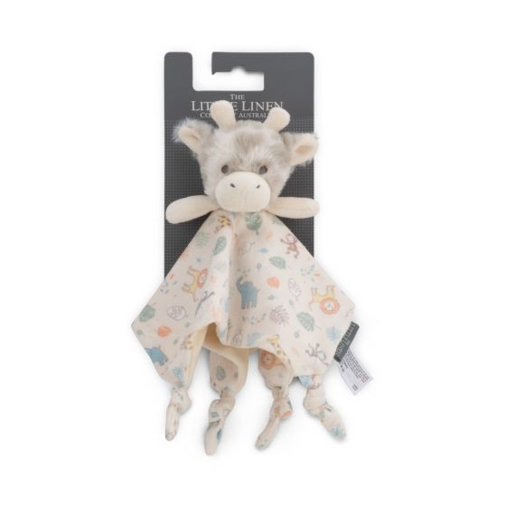 Little Linen Comforter - Savana Giraffe