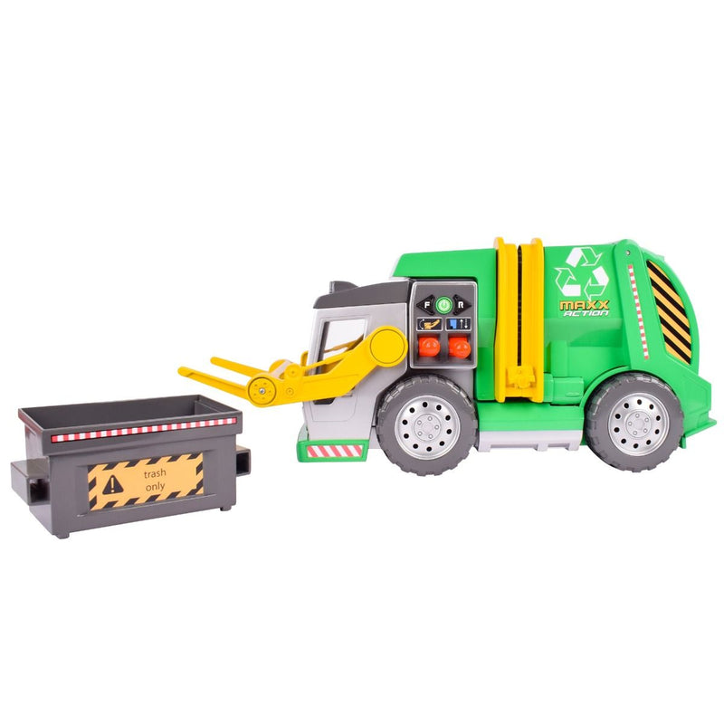 MAXX Action Motorised 3-in-1 Recycle Truck w Lights & Sounds 15 Accessories
