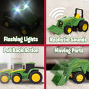 John Deere Lights & Sounds Mini Tractors - 3 Pk