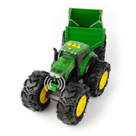 John Deere | Monster Treads Tractor & Wagon New