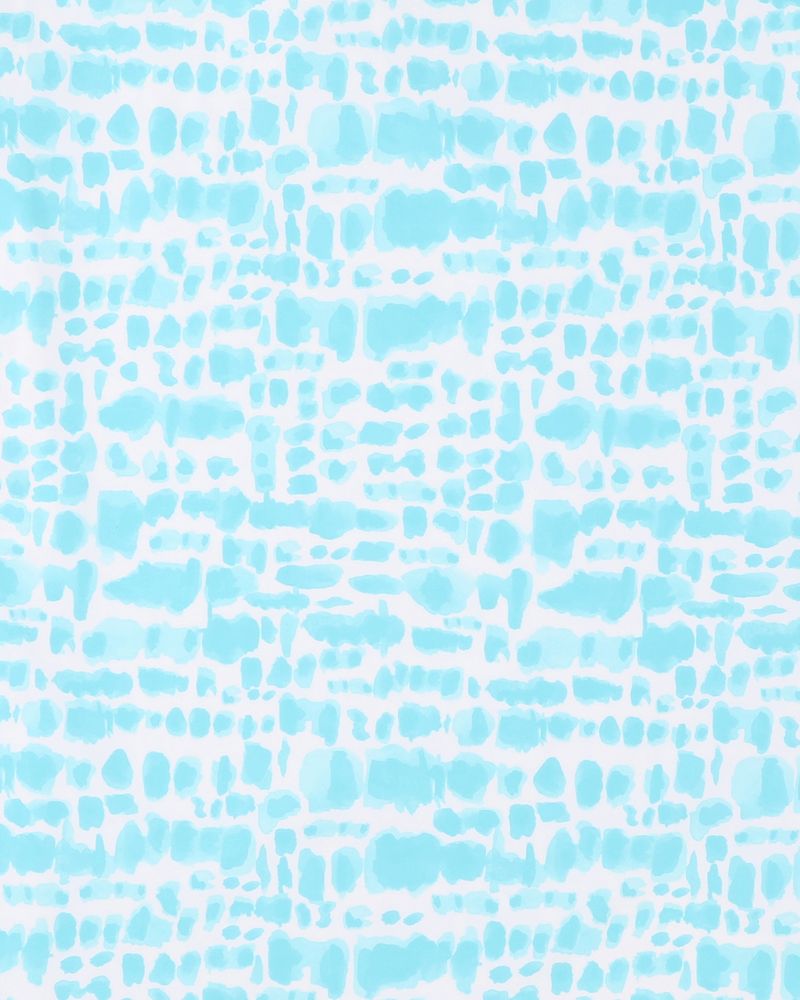 Minihaha | Koa Print  Aqua Swimsuit 8-14 YRS