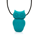 Jellystone | Owl Pendant - Turquoise Baja Green