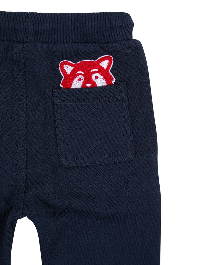 Animal Crackers | Contrast Raffi Pant-Navy