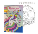 Colouring Book unicorn Colour by Numbers