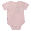 Korango | Flower Appliqued Bodysuit-Pink