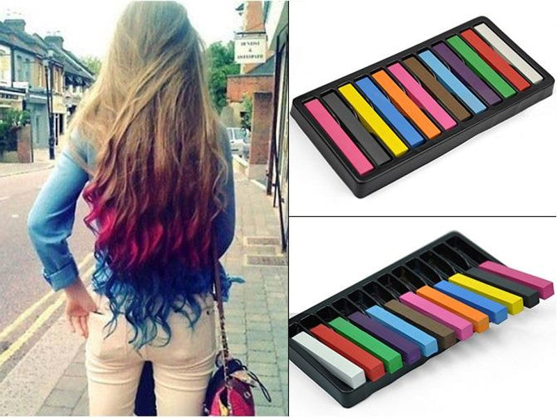 Hair Chalk - 12 Colours