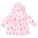 Korango | Dancing Unicorns Rain Jacket-Pink