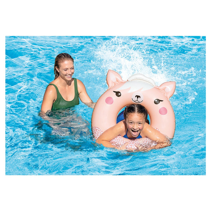 Intex 76cm Cute Animal Tube Kids/Children Inflatable Swimming Pool Toy Assorted