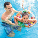 Intex 61cm Clear Round Rings Inflatable Vinyl Swimming Pool Tube