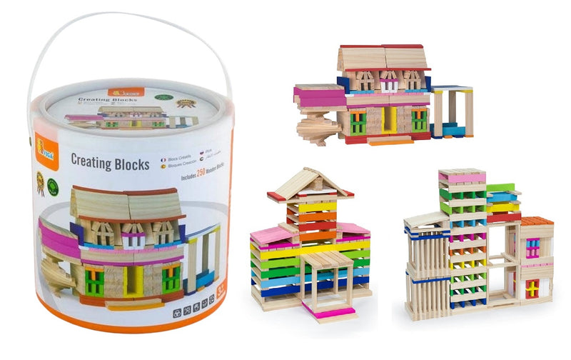 Viga | 250pc Coloured Construction Set