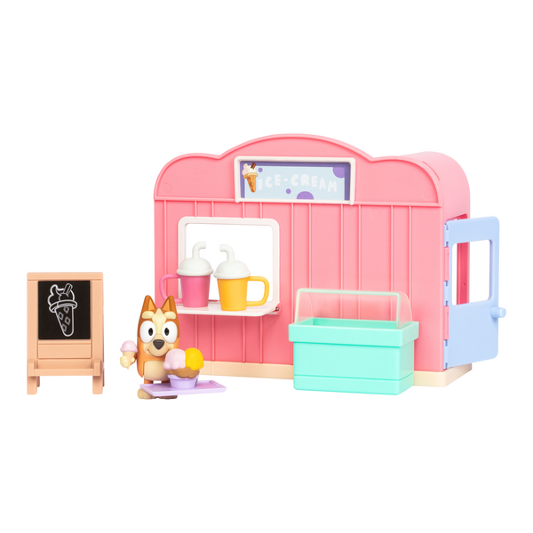 Bluey Mini Playset -  Ice cream Shop Playset