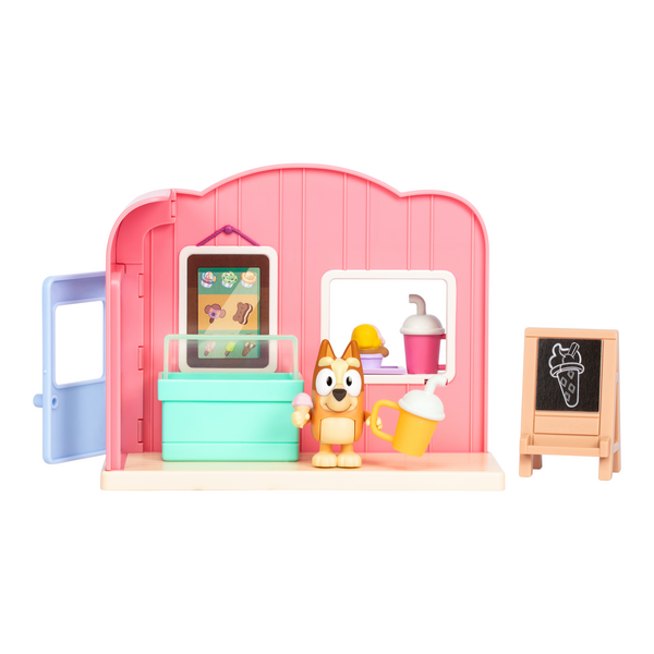 Bluey Mini Playset -  Ice cream Shop Playset