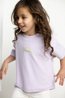 Cracked Soda | Wisteria Ribbed Tee - Purple
