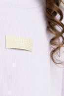 Cracked Soda | Wisteria Ribbed Tee - Purple