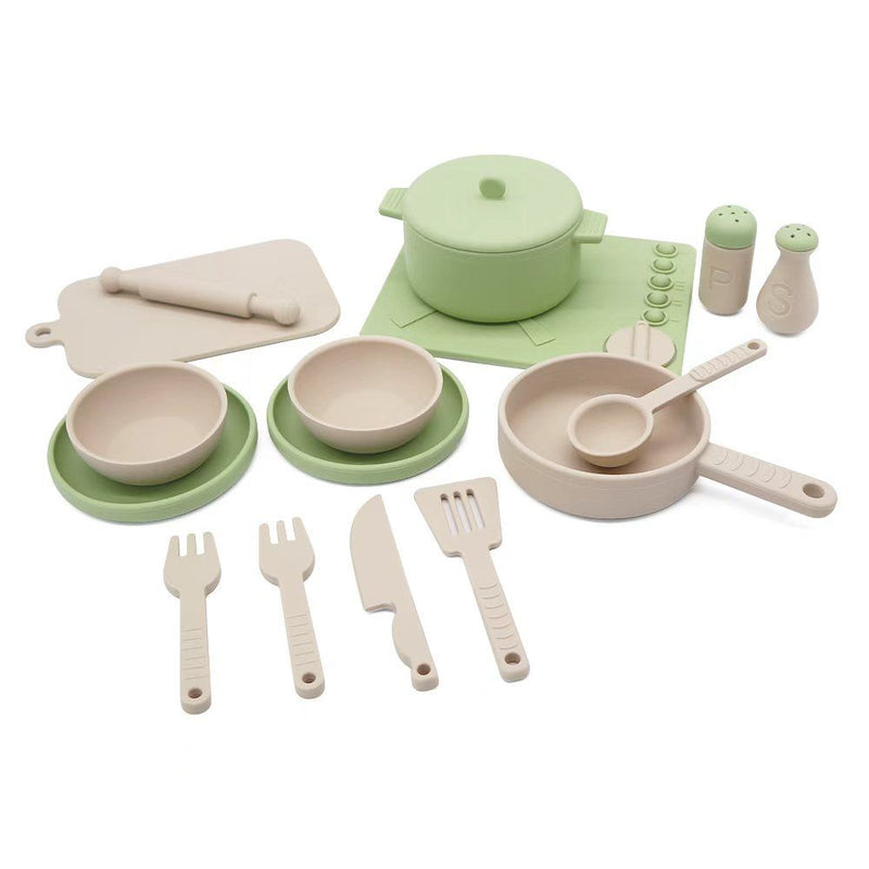 Green Silicone Cookware Set