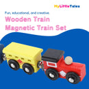 Wooden Magnetic Trains -  4 pack