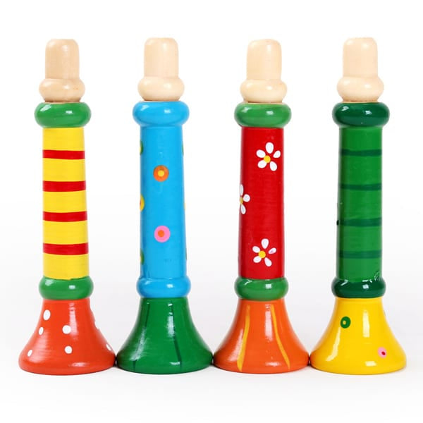 Wooden Trumpet - Assorted