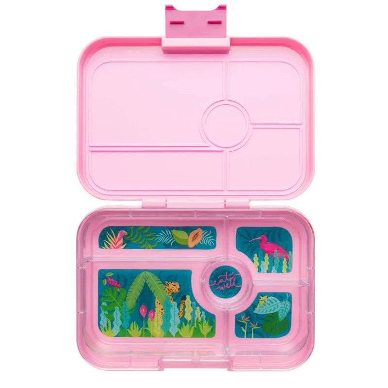 Yumbox Tapas 5C - Capri Pink (Jungle Tray)