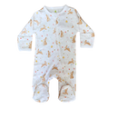 Imababy | Long Sleeve Zipsuit with feet - Honeybun