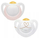 Nuk Star Latex Soothers 2pk