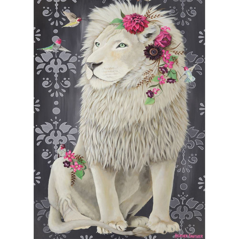 HOLDSON PUZZLE - WILD ART, 500XL PC (WHITE LION)RRP $32.99