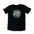 Hello Stranger | Scoop Tee-Black