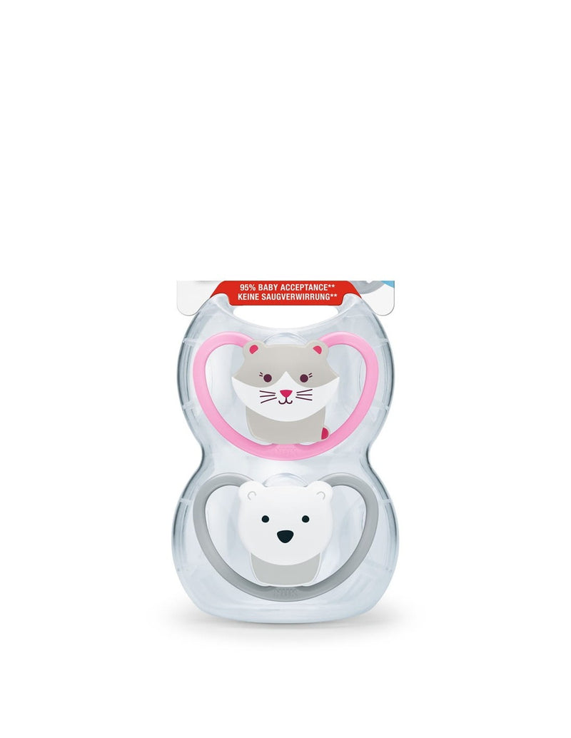 Nuk Space Silicone Soother 2pk