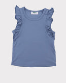Alfaberry | Flutter Frill Top Seafoam