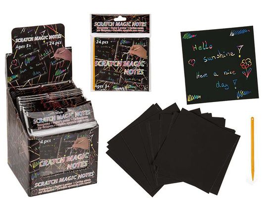 Colourful scratch Sheet