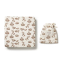 W & F | Organic Cot Sheet-Mr Fox