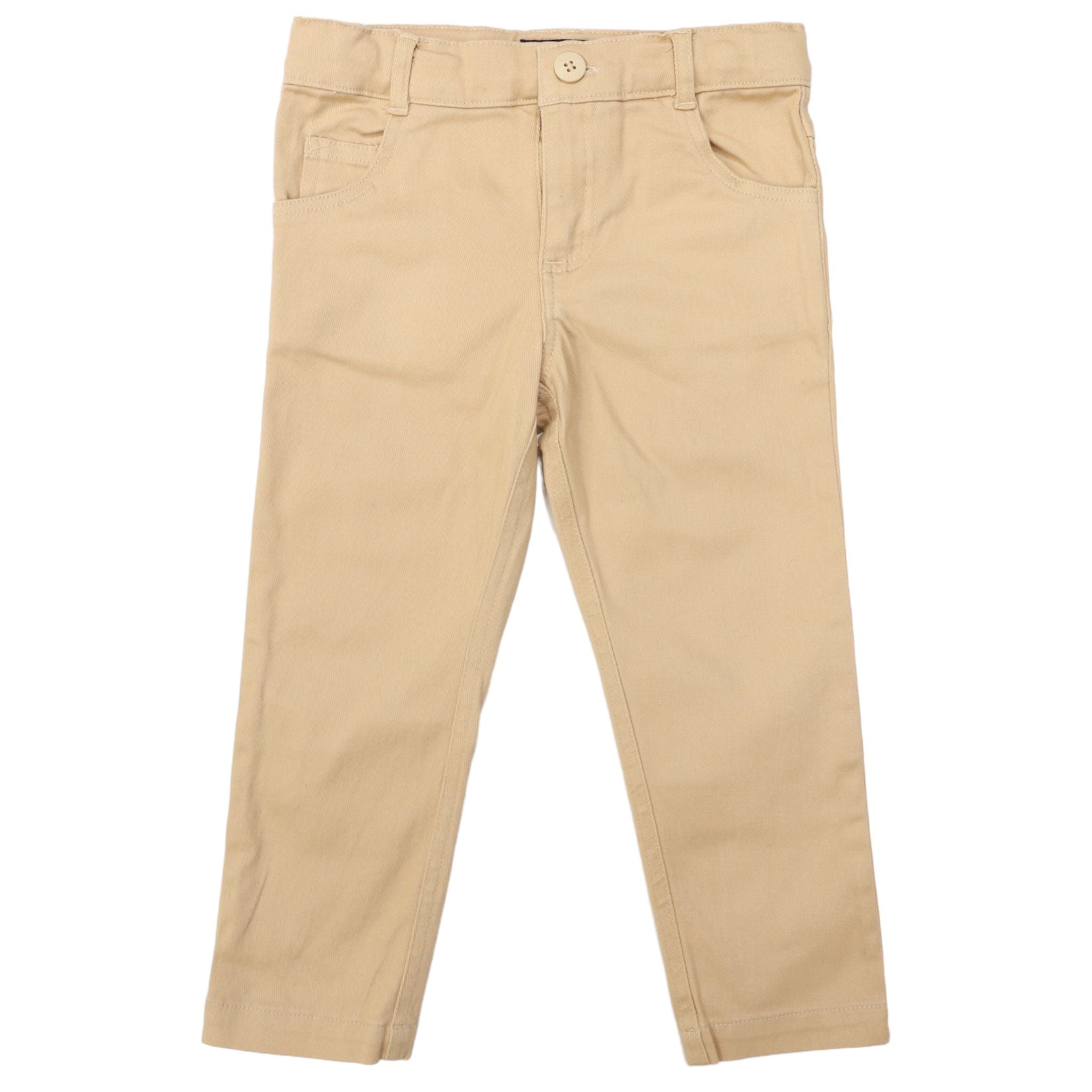 Korango | Little Boys Stretch Chinos - Mustard/Tan