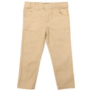 Korango | Little Boys Stretch Chinos - Mustard/Tan