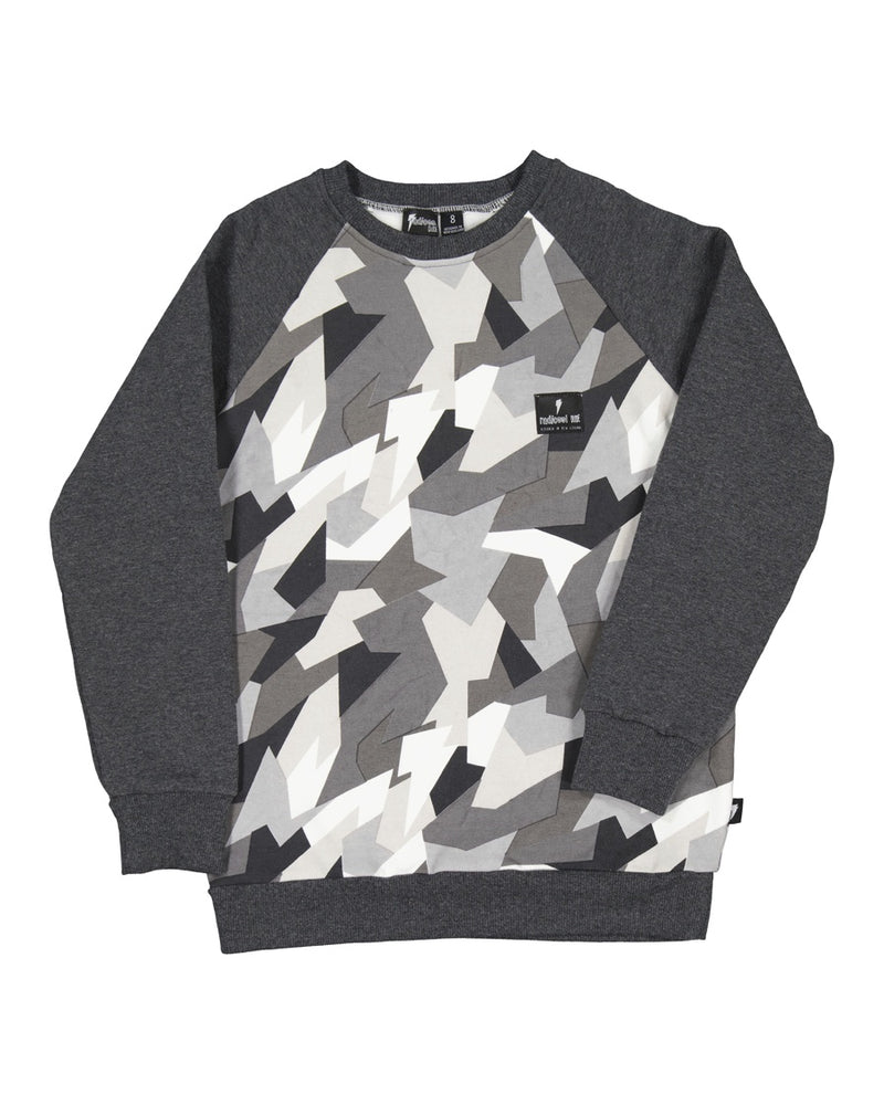 Radicool | Camoflage Raglan Crew RRP $59.99